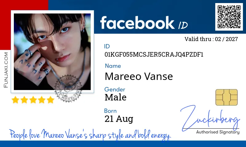 Facebook ID Card