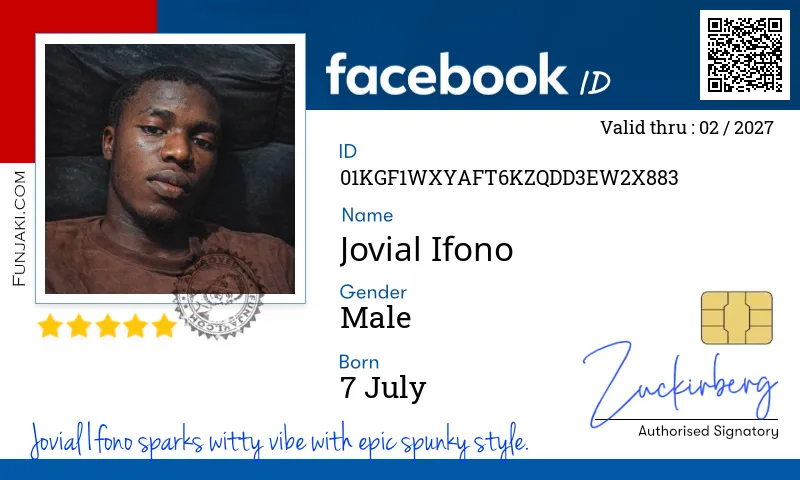 Facebook ID Card