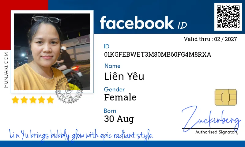 Facebook ID Card