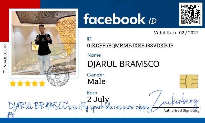 Facebook ID Card