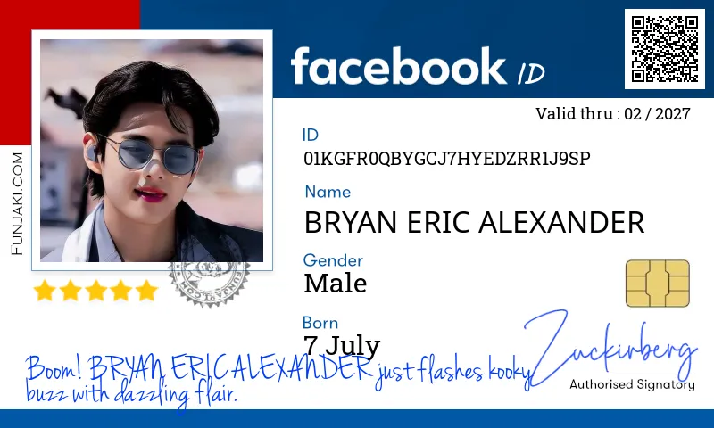 Facebook ID Card