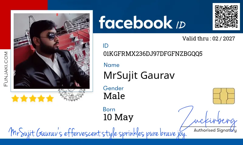 Facebook ID Card