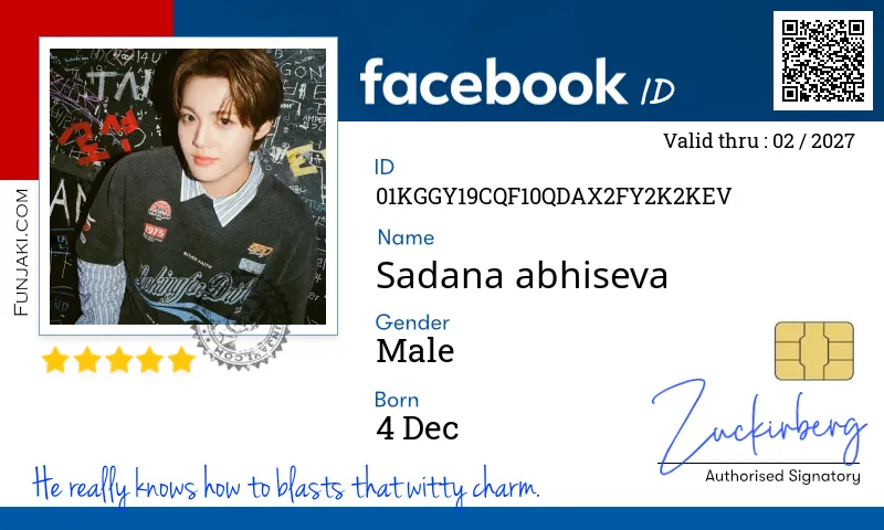 Facebook ID Card