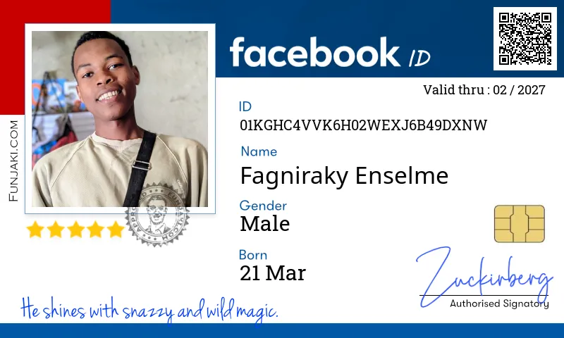 Facebook ID Card