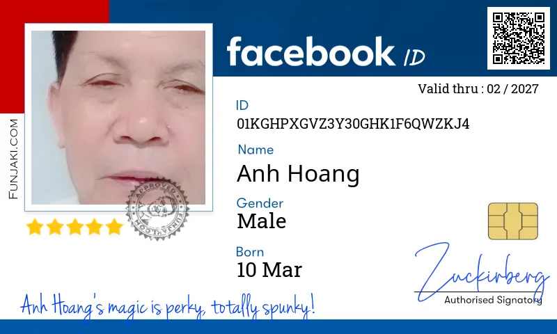 Facebook ID Card