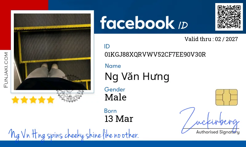 Facebook ID Card
