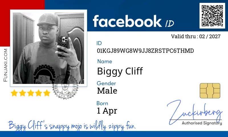 Facebook ID Card