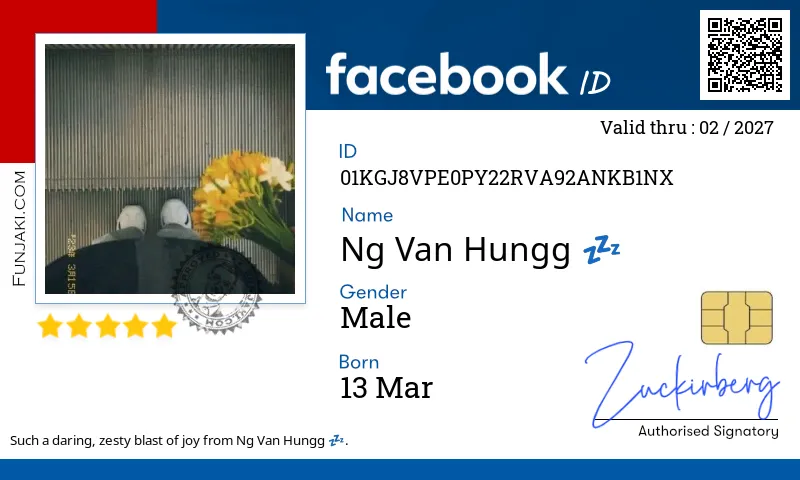 Facebook ID Card