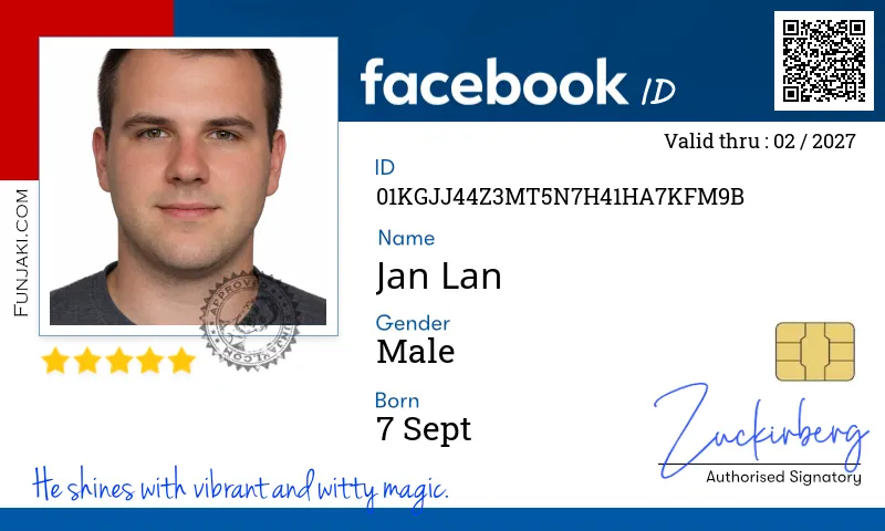 Facebook ID Card