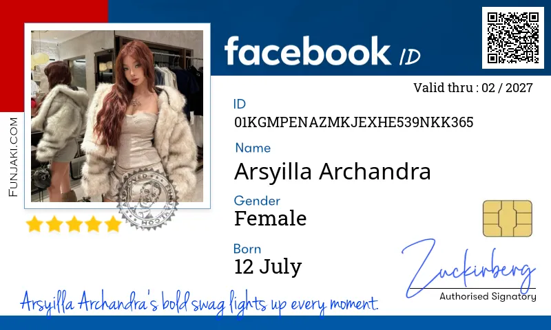 Facebook ID Card