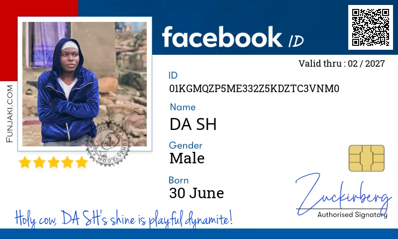 Facebook ID Card