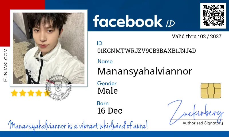 Facebook ID Card