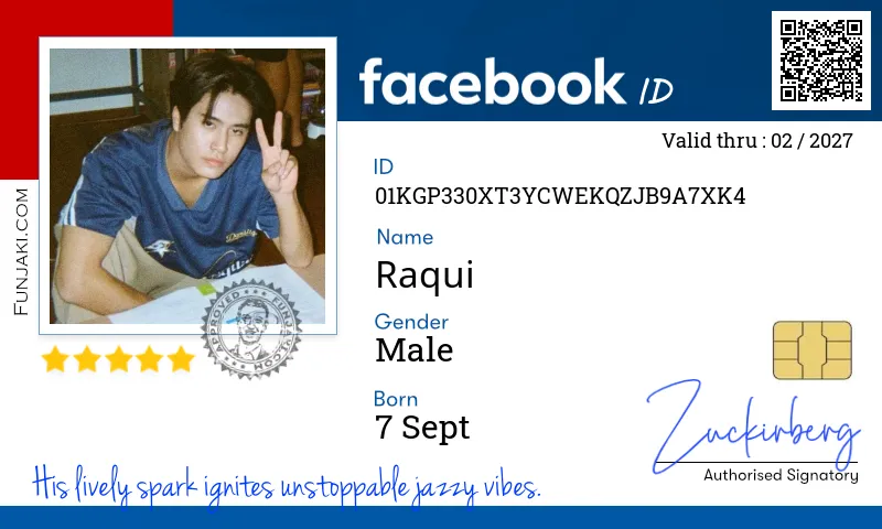 Facebook ID Card