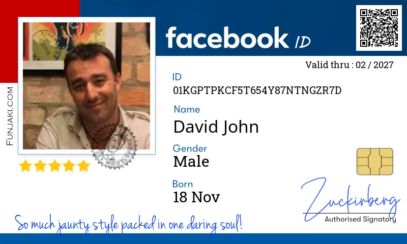 Facebook ID Card