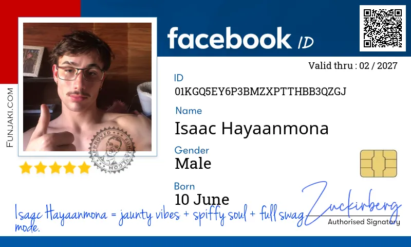 Facebook ID Card