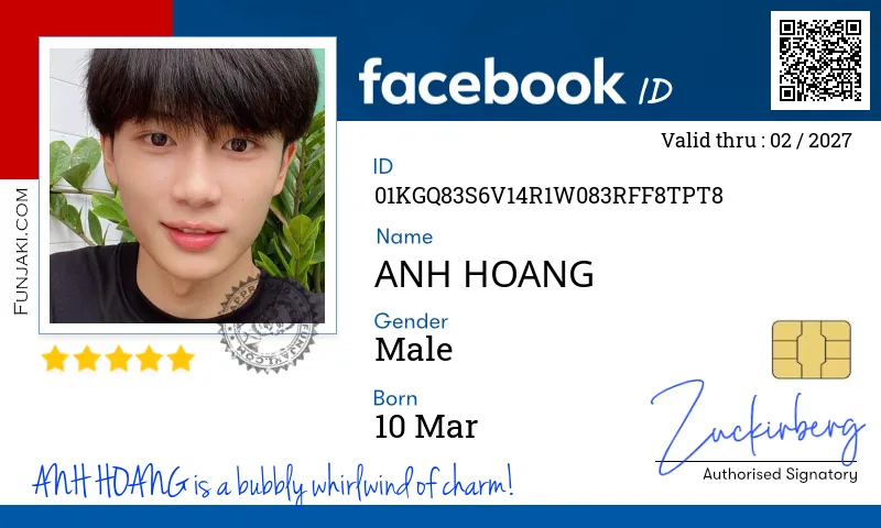 Facebook ID Card