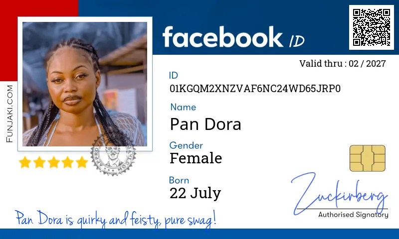 Facebook ID Card