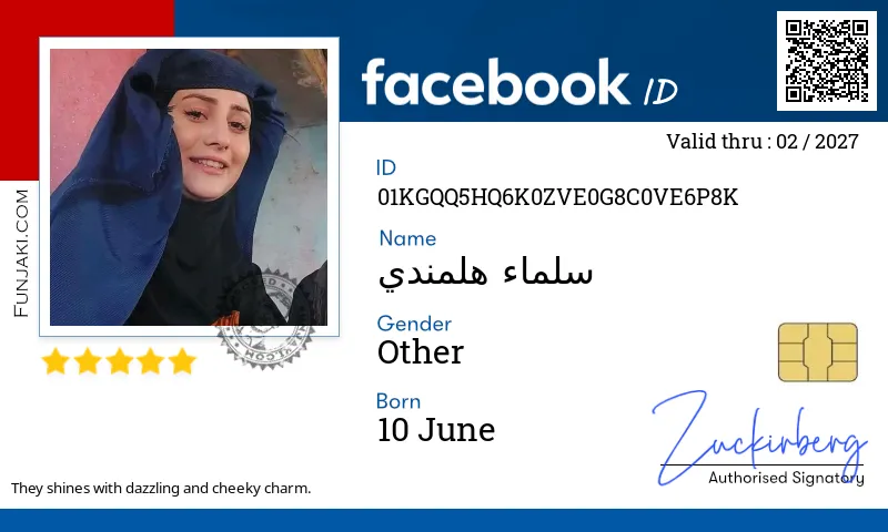 Facebook ID Card