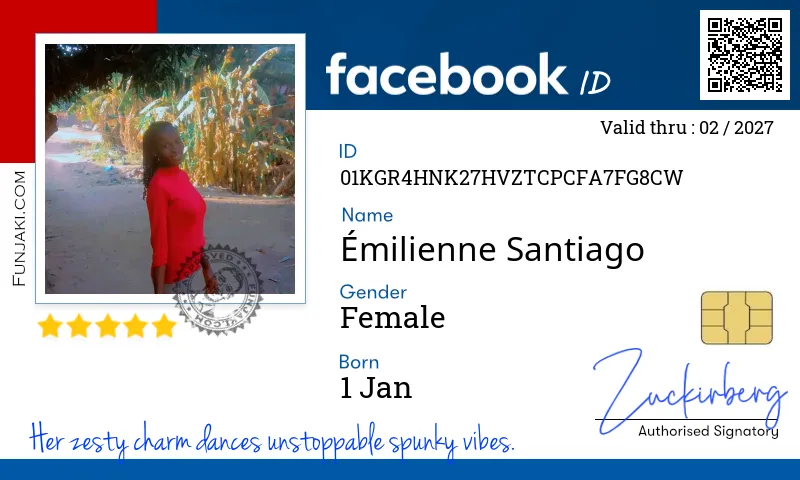 Facebook ID Card