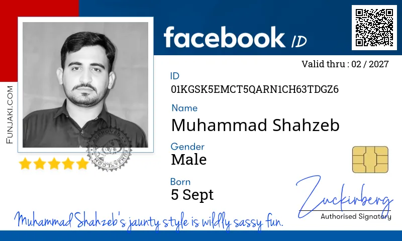Facebook ID Card
