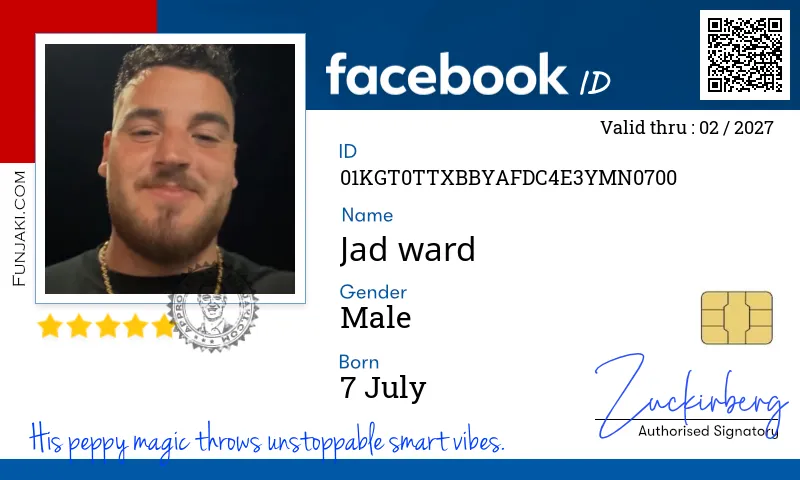 Facebook ID Card
