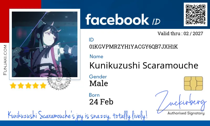 Facebook ID Card
