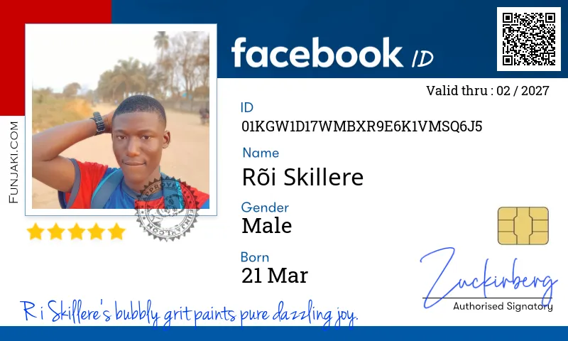 Facebook ID Card