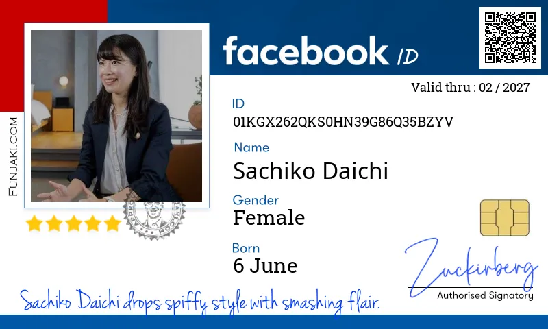 Facebook ID Card