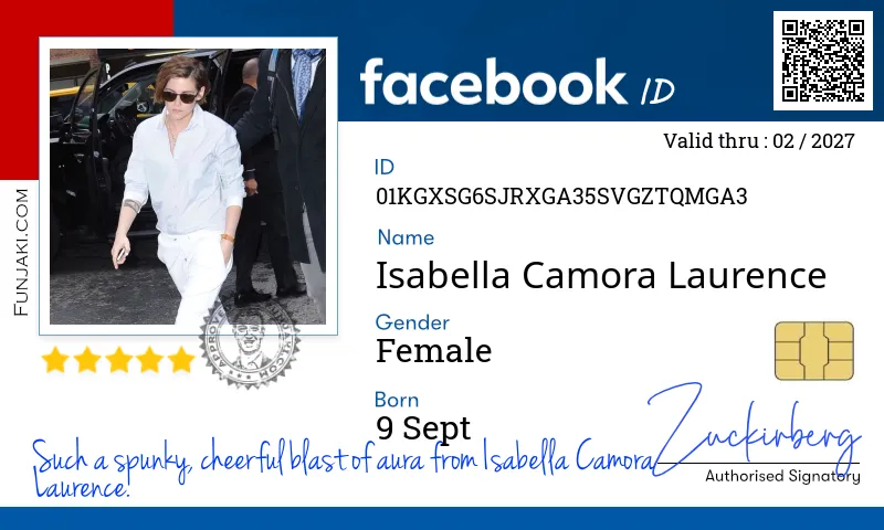 Facebook ID Card