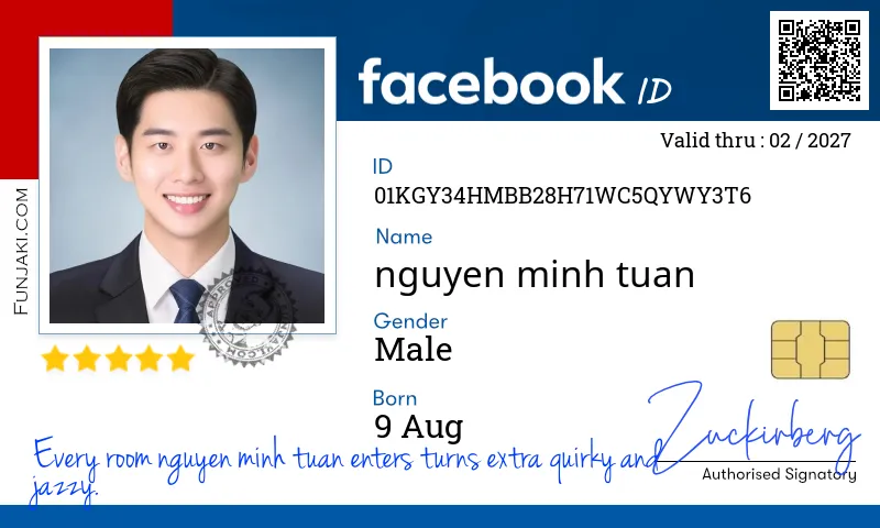 Facebook ID Card
