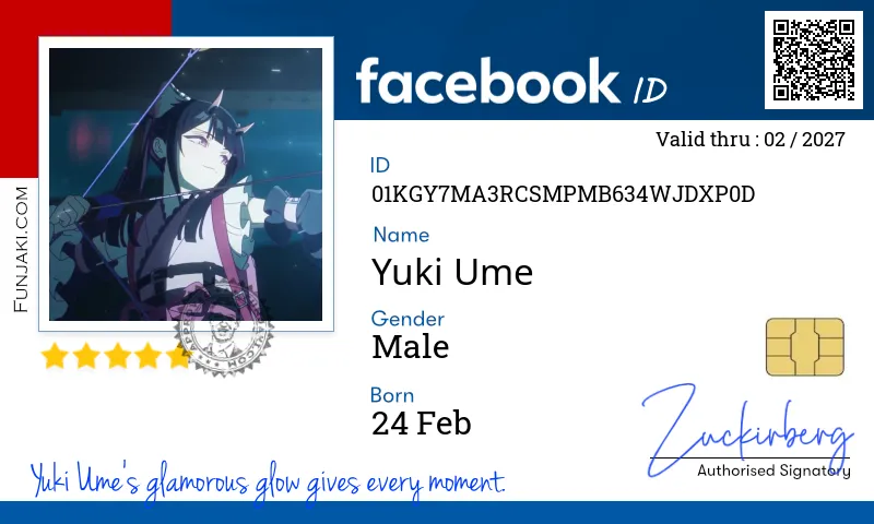 Facebook ID Card