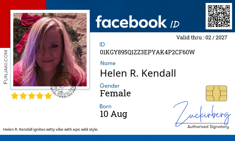 Facebook ID Card