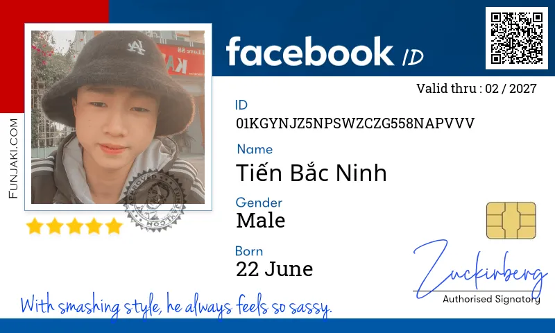 Facebook ID Card