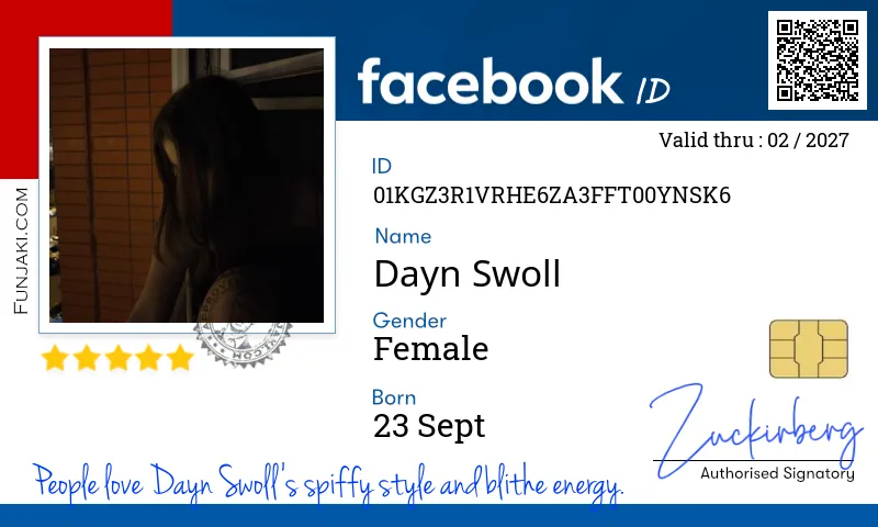 Facebook ID Card