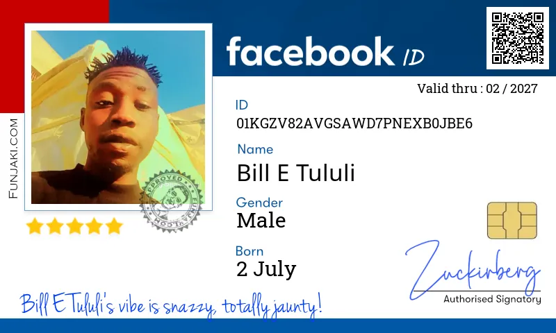 Facebook ID Card
