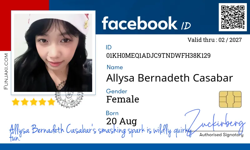 Facebook ID Card
