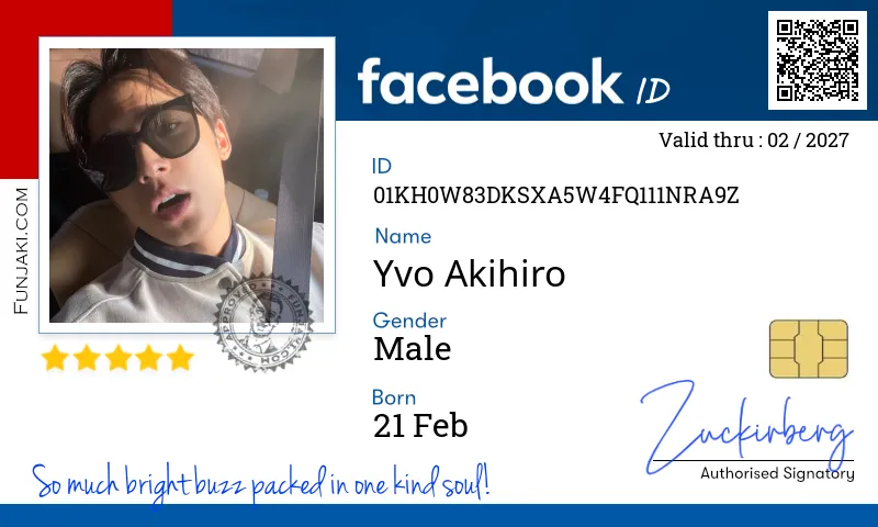 Facebook ID Card