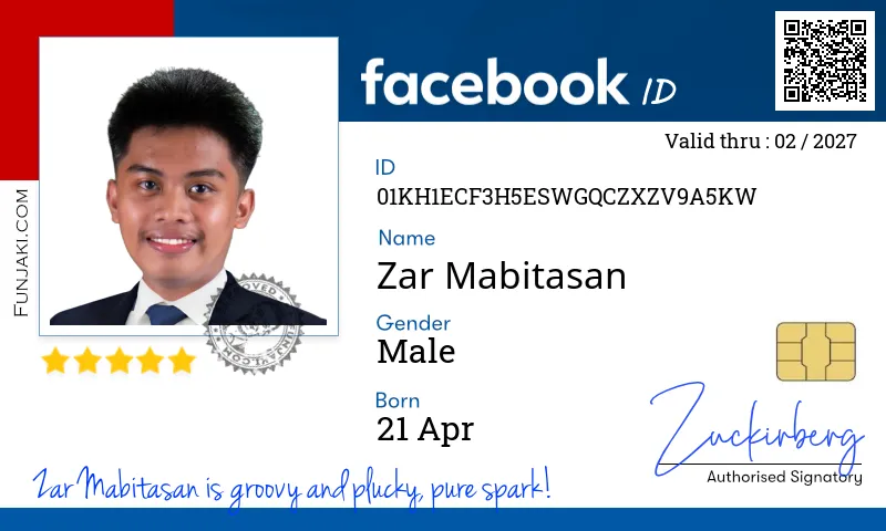 Facebook ID Card