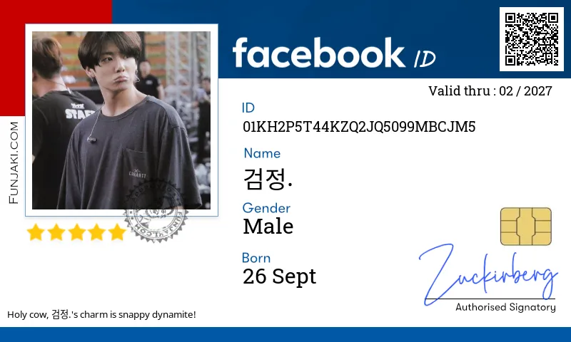 Facebook ID Card