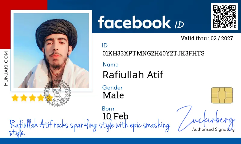 Facebook ID Card