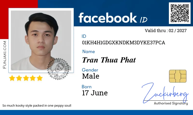 Facebook ID Card