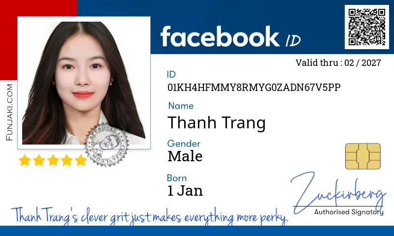 Facebook ID Card