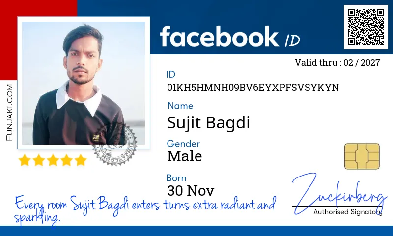 Facebook ID Card