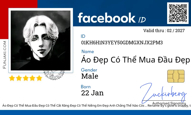 Facebook ID Card