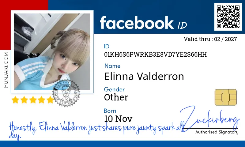 Facebook ID Card