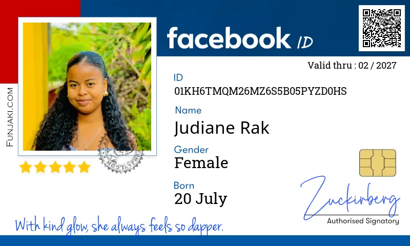 Facebook ID Card