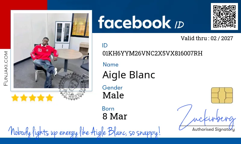 Facebook ID Card