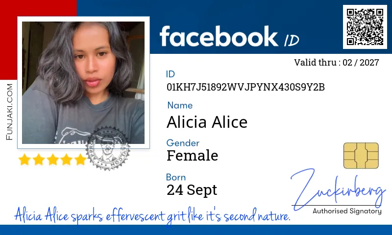 Facebook ID Card