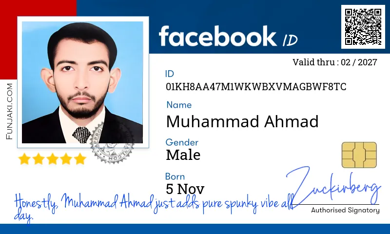 Facebook ID Card