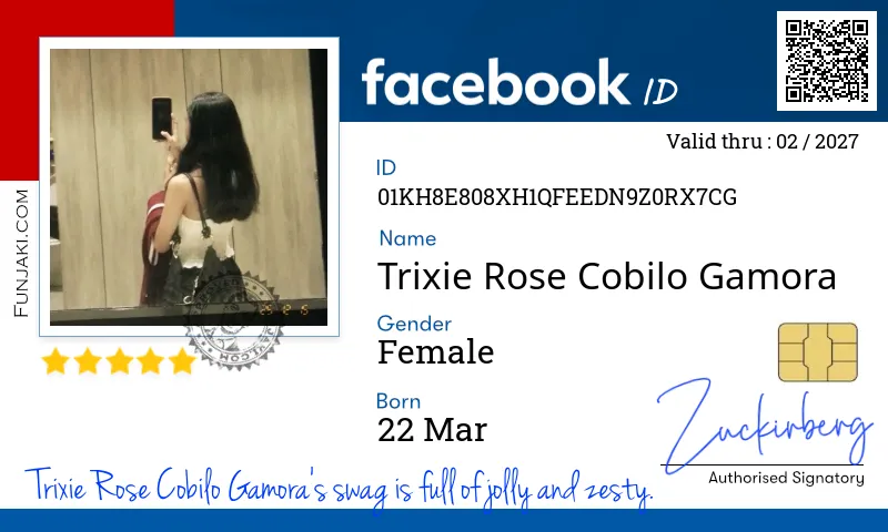 Facebook ID Card